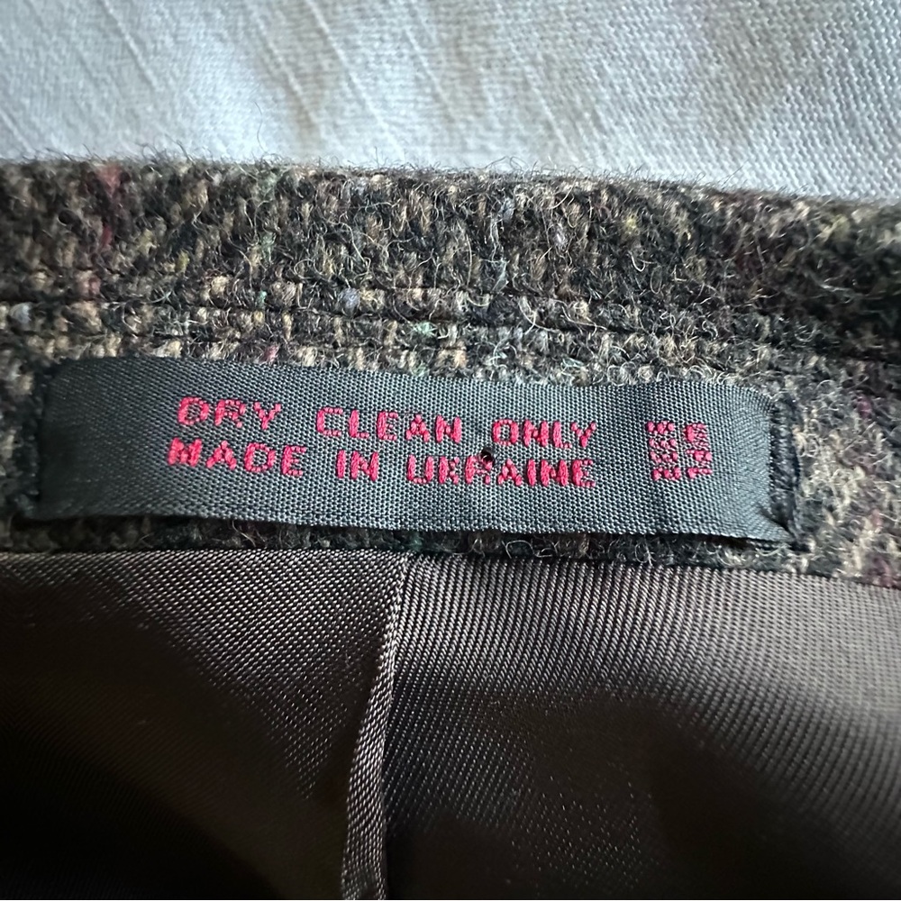 English Manor Blazer Mens 46 Herringbone Tweed Sport Coat Equestrian Heritage - Picture 13 of 13